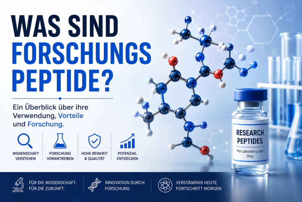 Was sind Forschungspeptide